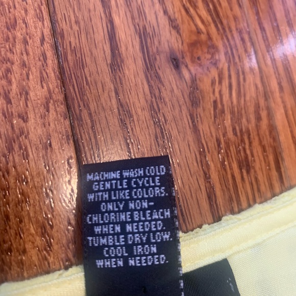 Alfani, bright yellow size M - Picture 5 of 5